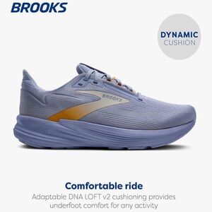 Brooks Women’s Lavender and Gold Athletic Shoes